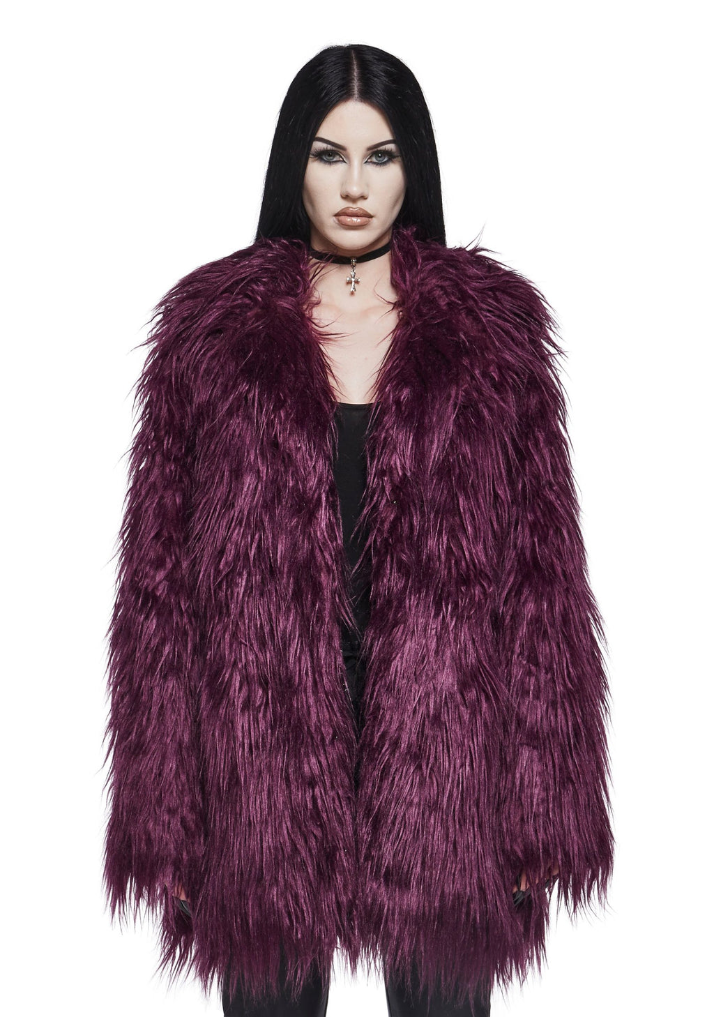 Grim Grace Shag Faux Fur Jacket