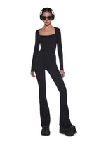 Signal Open Back Catsuit