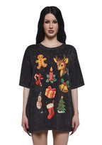Holiday Wish List Oversized Tee