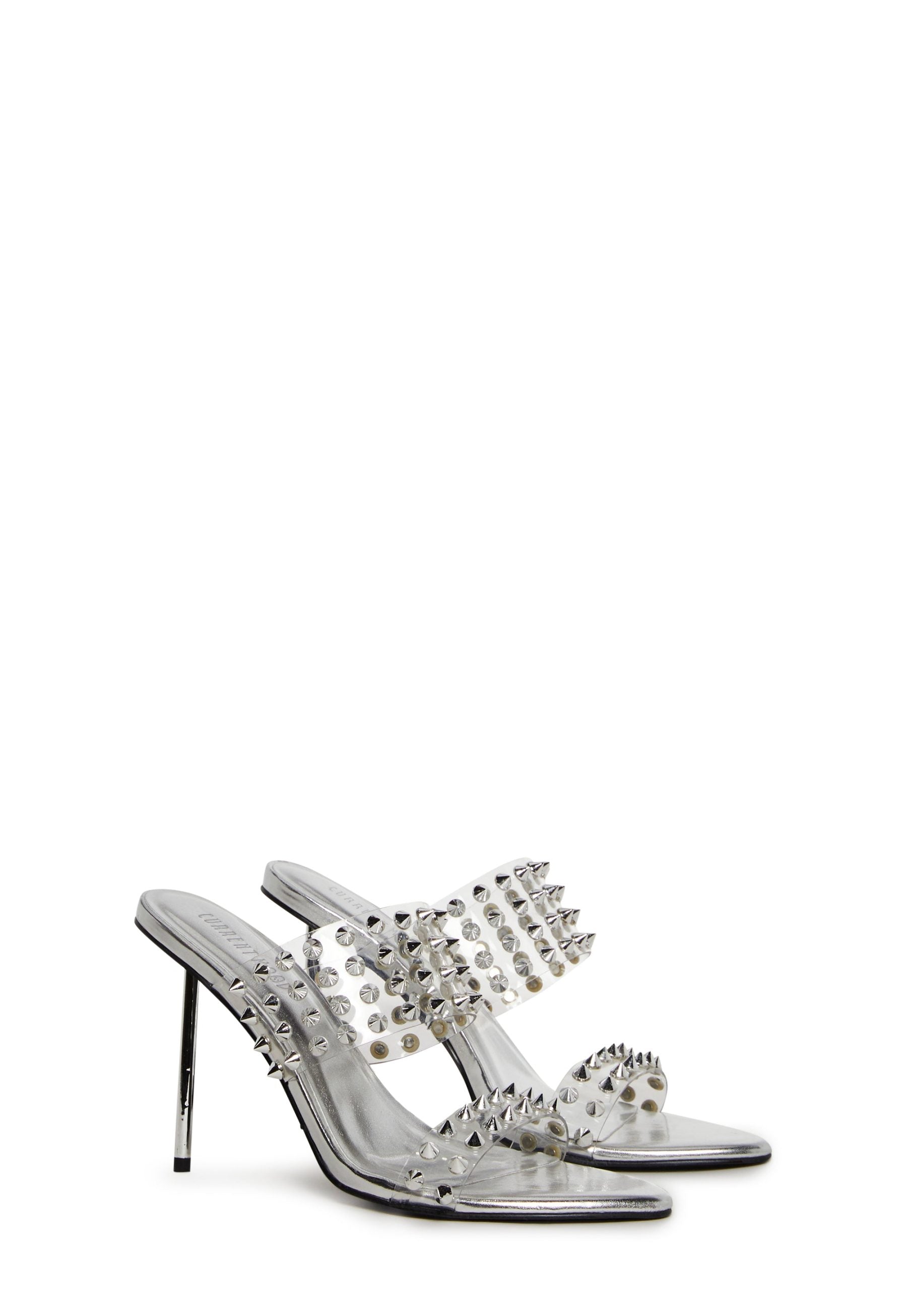 Hot Hype Spiked Mules