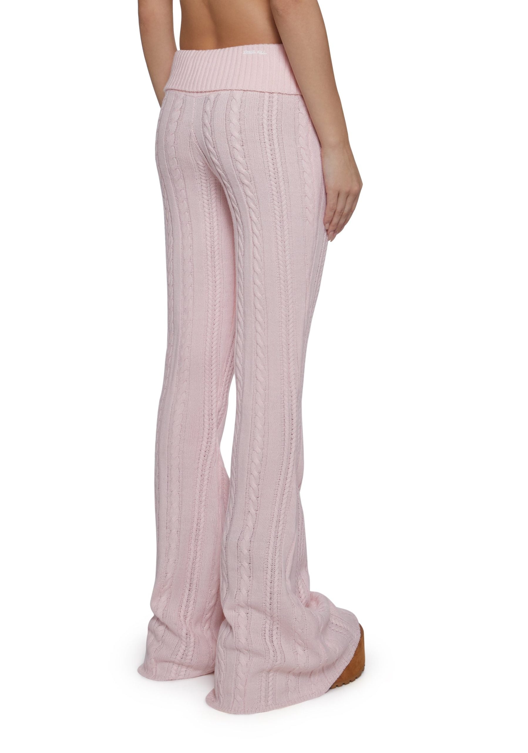 Cable Knit Yoga Pants