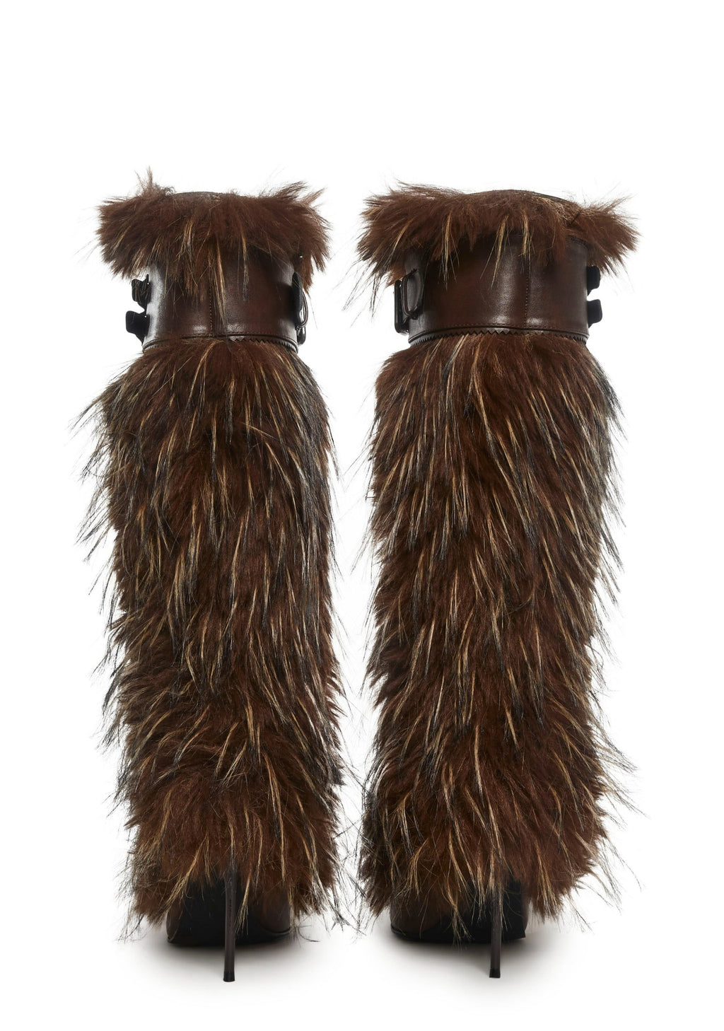 Strut Era Faux Fur Lace Up Boots