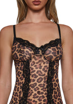 Sexy Cover Girl Slip Dress