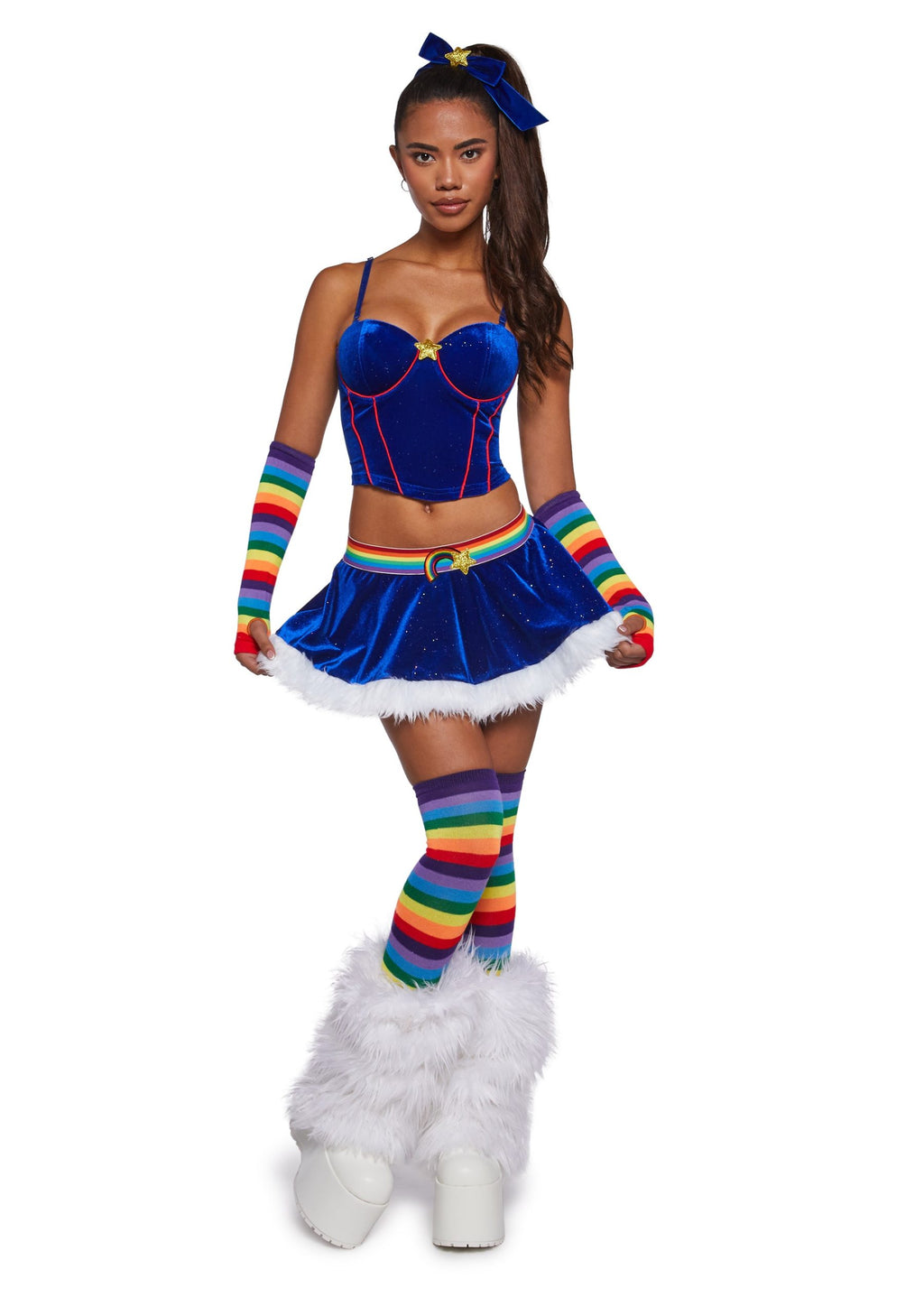 Rainbow Girl Costume