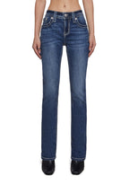 32″ Mid Rise Boot Denim Jeans