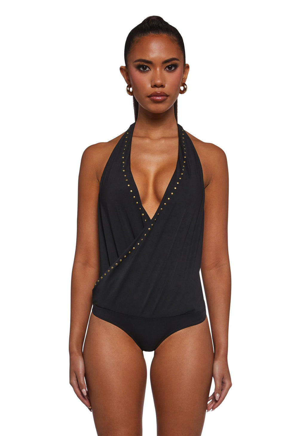 Power Play Halter Bodysuit