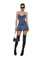 Sweetheart Wrangle Mini Dress