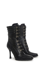 Future Frenemy Heeled Booties – Black
