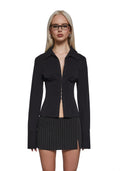 Office Siren Blouse – Black