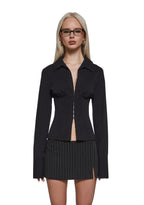Office Siren Blouse – Black