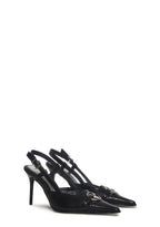 Bunny Charm Peep Toe Heels