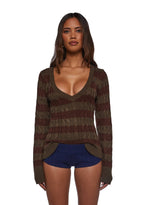 Mull It Over Striped Sweater