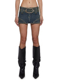 Norah Micro Skort – Denim