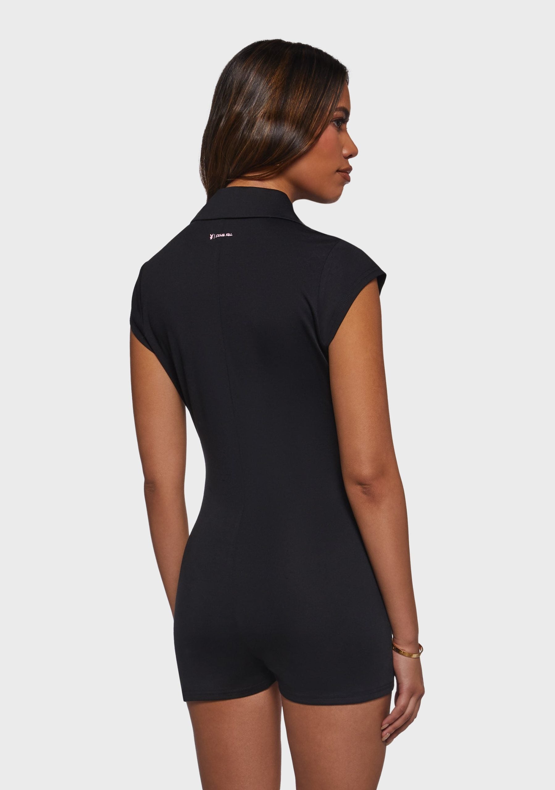 Playboy Short Sleeve Romper