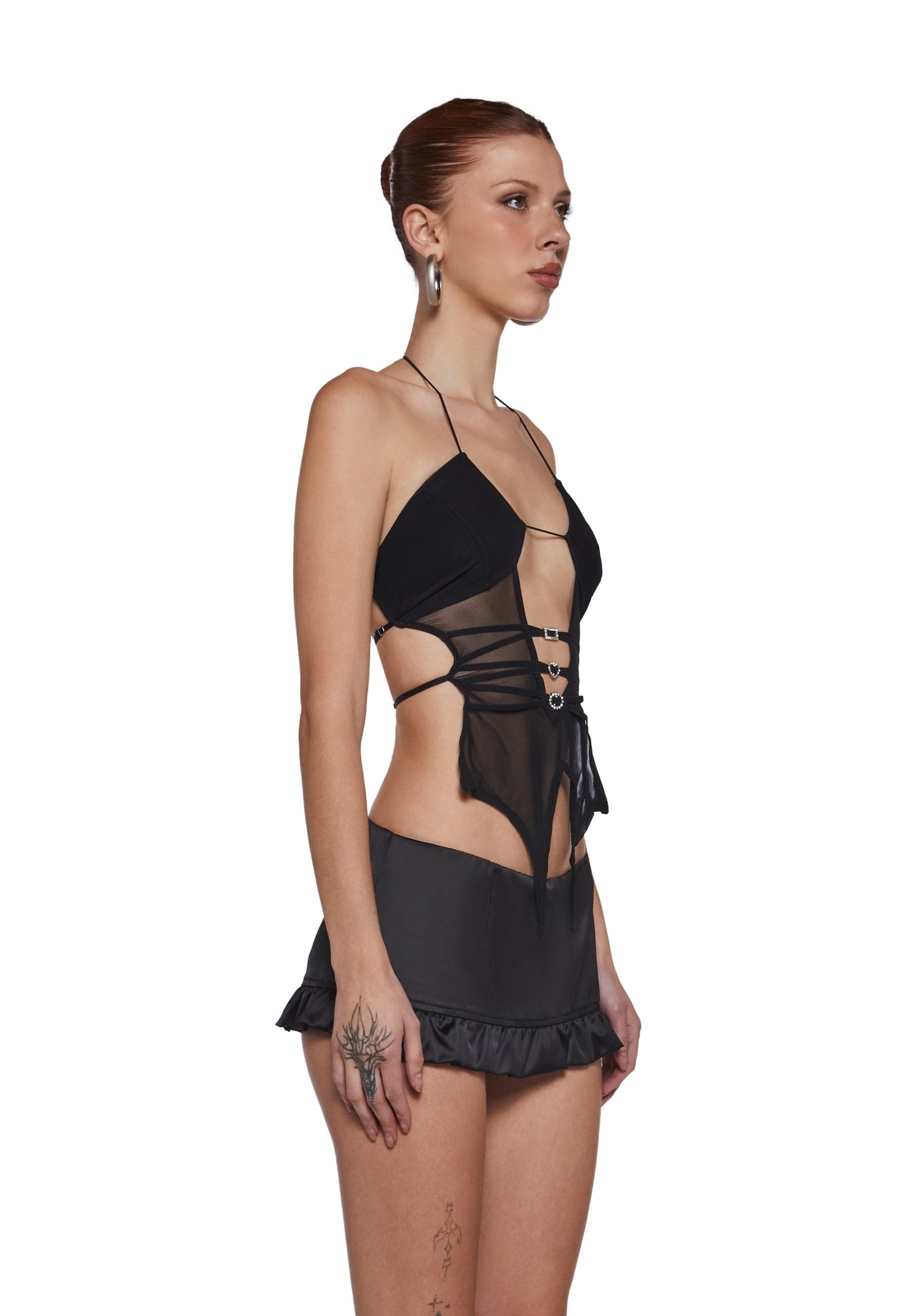 Love On Mesh Top