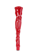Adore-3000 Platform Thigh High Boots-Red