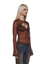 Gossip Queen Top And Shrug Set