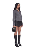Viral Takeover Mini Skirt – Black