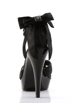 Cocktail-568 Platform Criss Cross Straps Sandals-Black
