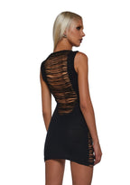 Ego Knit Shredded Dress