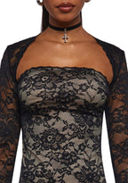 Talented Me Tube Top And Shrug Set