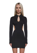 Secret Key Backless Dress