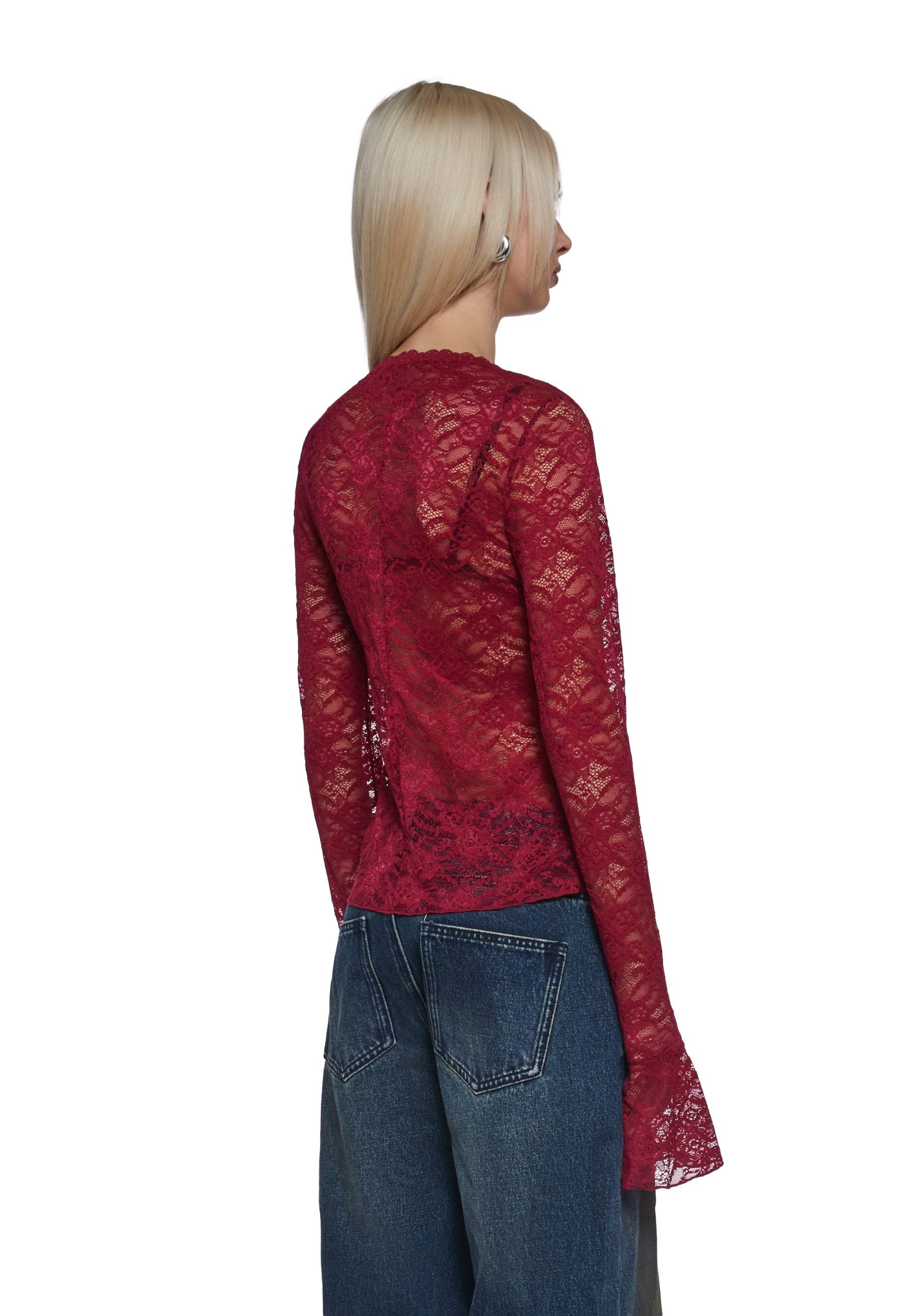 Wicked Wink Lace Top