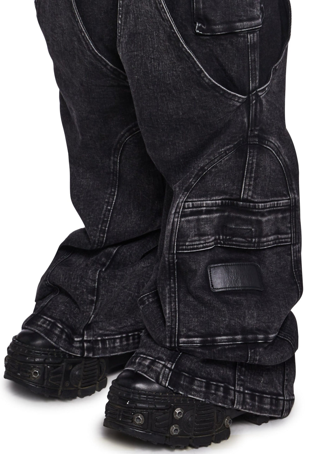 Warp Cargo Wide Leg Pants