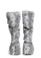 Wild Instincts Faux Fur Boots – White
