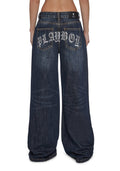 Sinful Attitude Wide Leg Jeans – Playboy