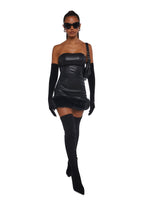 Icon Sensation Strapless Mini Dress