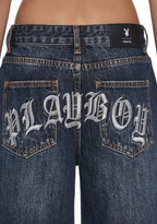 Sinful Attitude Wide Leg Jeans – Playboy