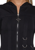 Ego Fitted Corset Sweater With Hardware