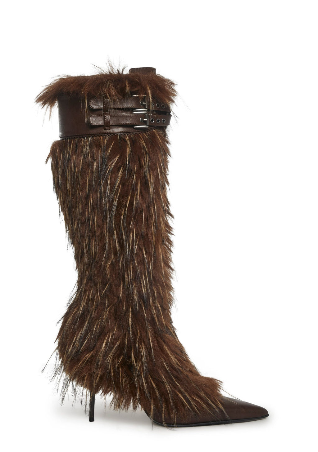 Strut Era Faux Fur Lace Up Boots