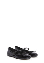 Woven Love Ballet Flats – Black