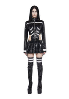 Kaneki Cosplay Mini Dress And Legwarmer Set