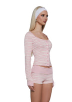 Wish List Striped Cardigan