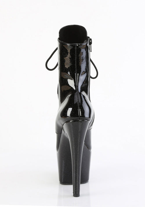 Adore-1020GP Platform Ankle Boots-Black