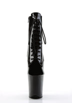 Flamingo-1020 Platform Ankle Boots-Black