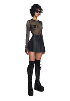 See Thru Me Fishnet Top