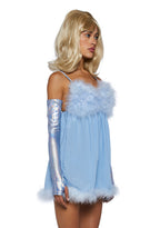 Fembot Babe Costume Set – Light Blue