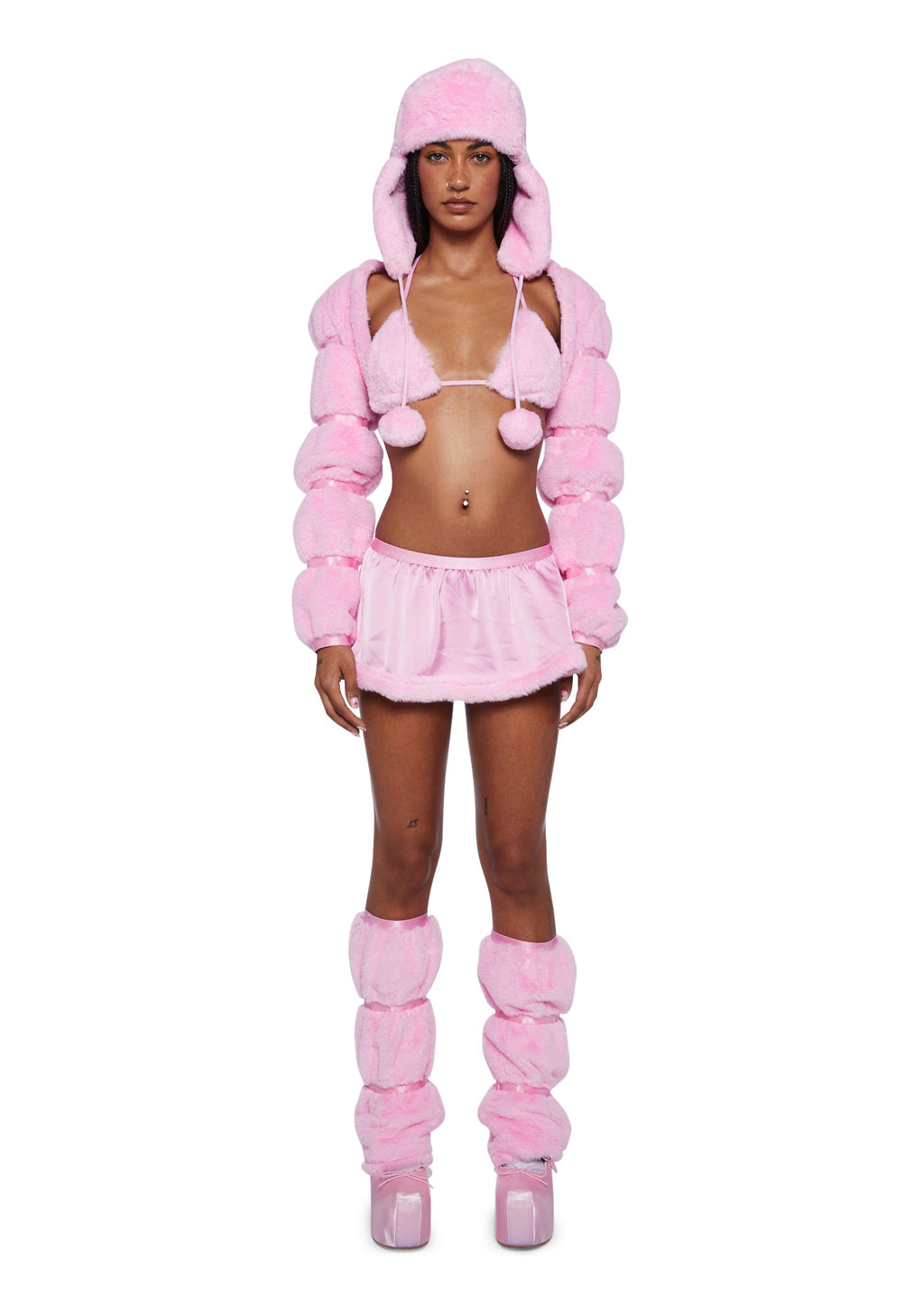 Abominable Doll Costume Set