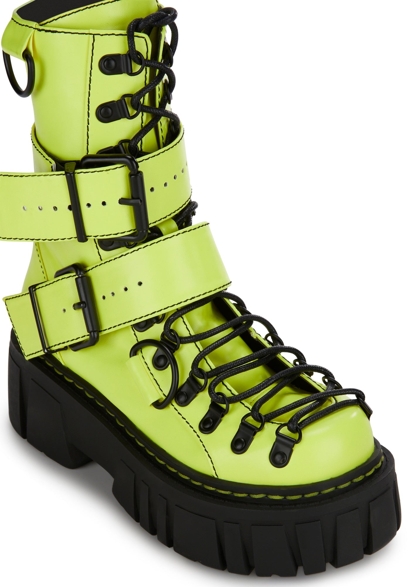Low Traitor Boots – Neon Yellow
