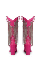 Present Perfect Cowboy Boots – Dark Pink