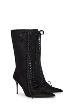 Scandalous Seduction Heeled Boots – Black