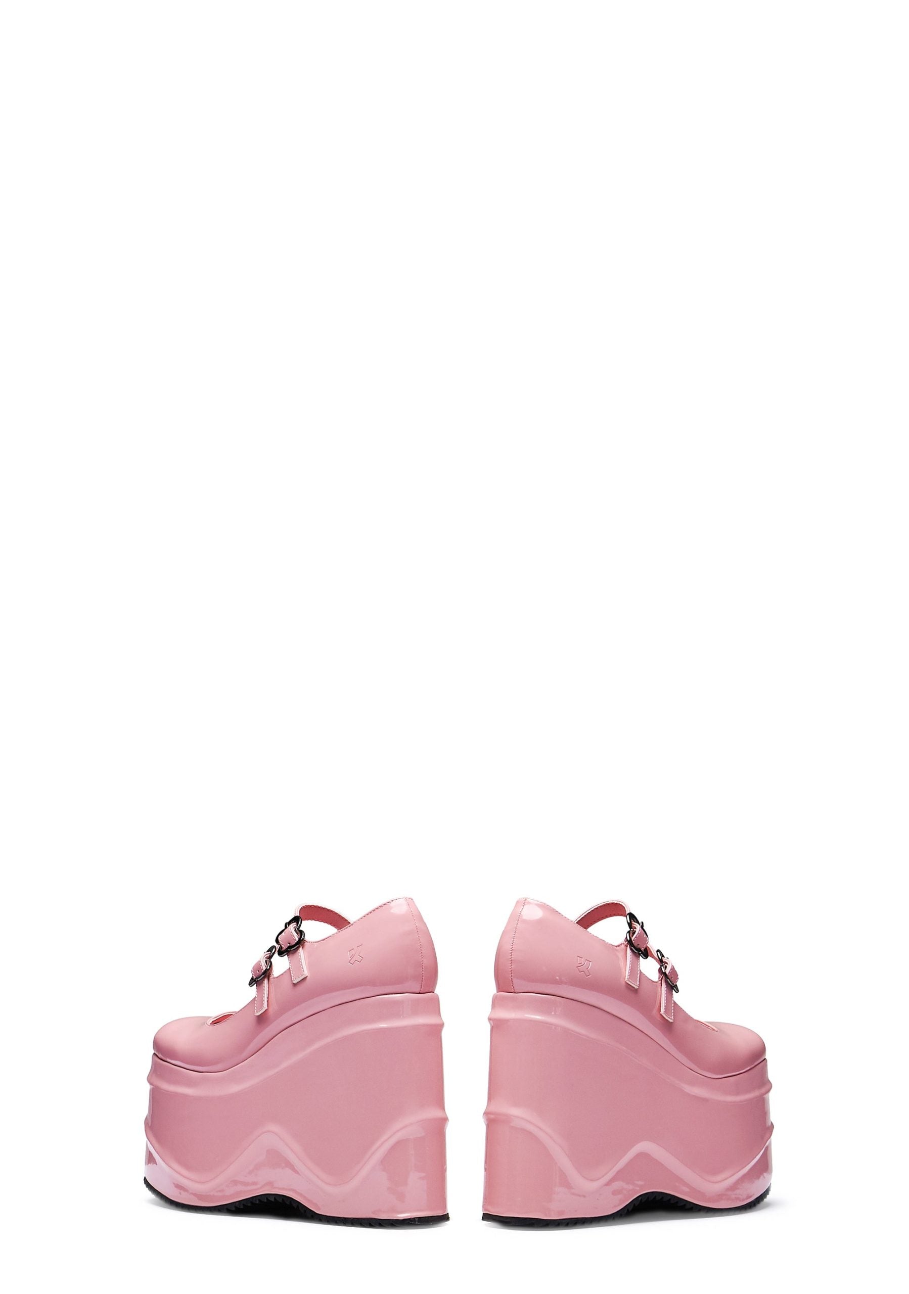 Good Fairy Princess Mega Platform Mary Janes – Pink