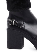 Figure It Out Platform Boots