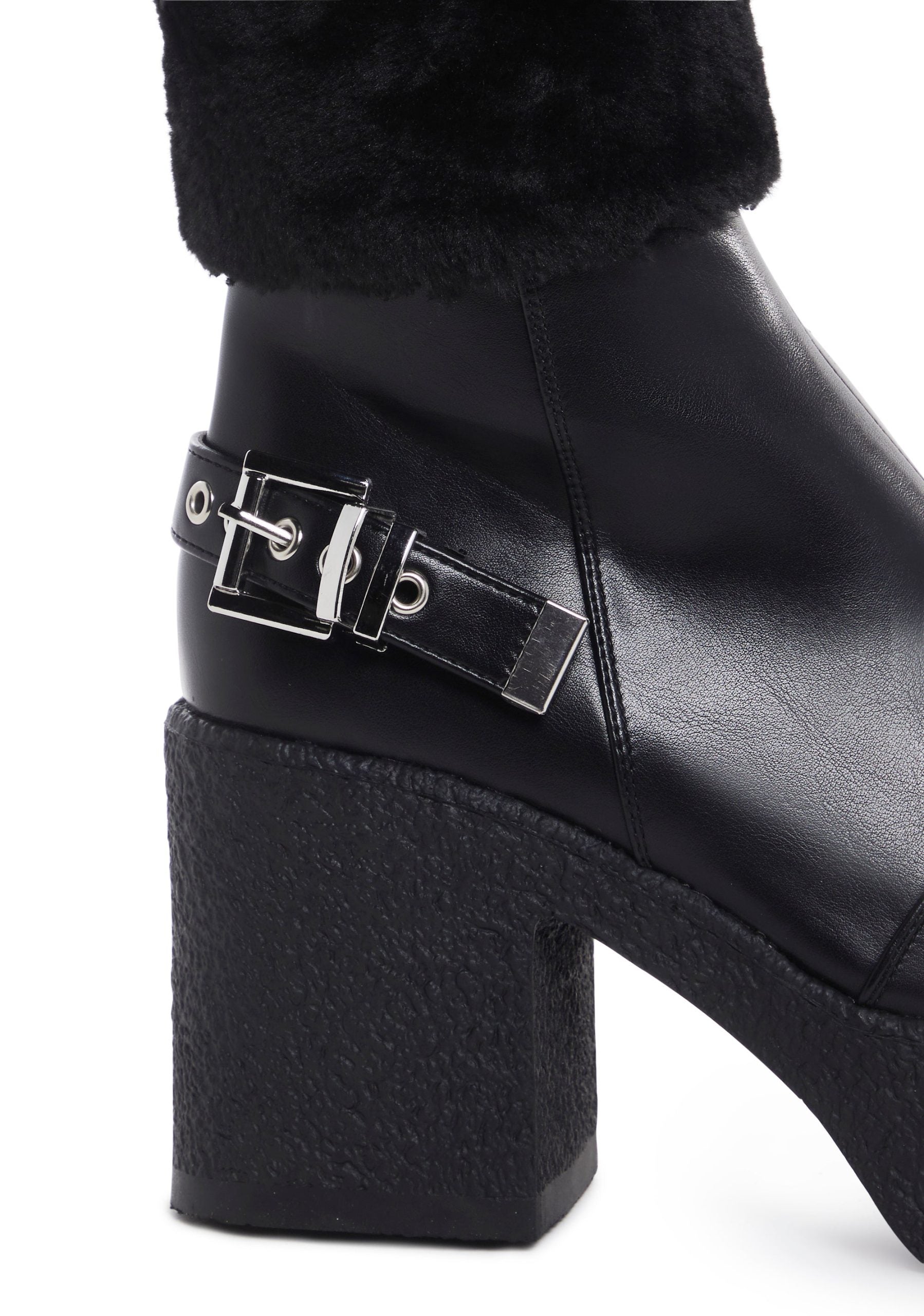 Figure It Out Platform Boots