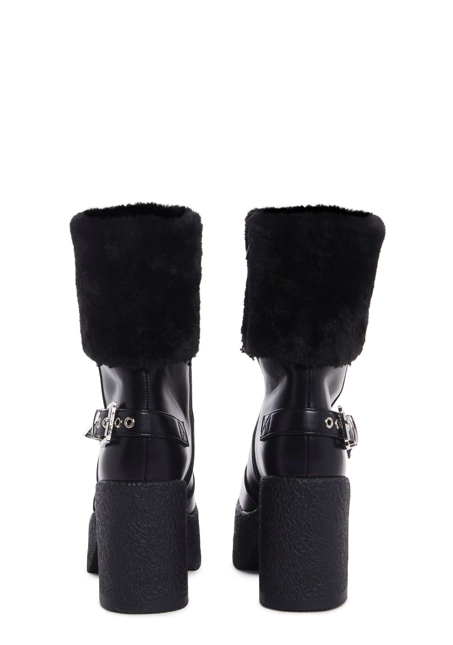 Figure It Out Platform Boots