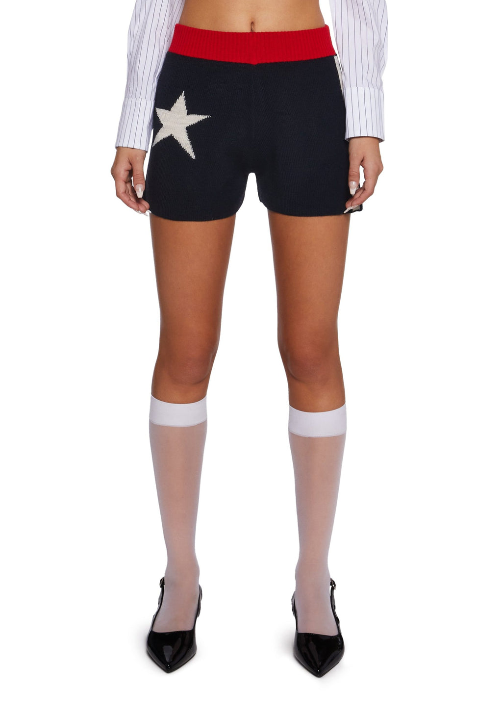 Liquorice Knit Shorts
